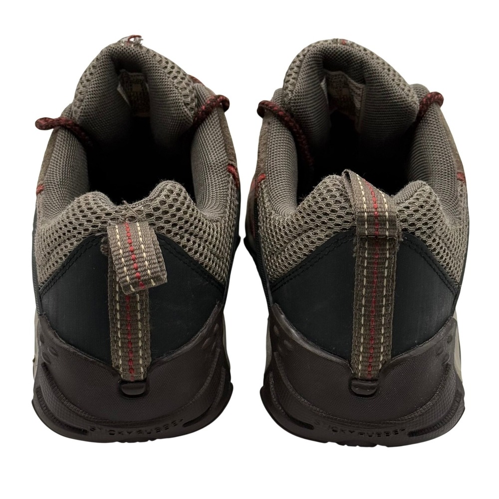 Merrell Hiking Trail Shoes Men's 10.5 Brown Red Vibram Sole Outdoor J148531C - Picture 5 of 8